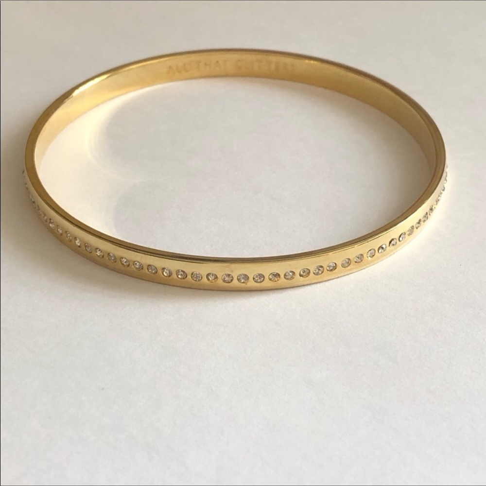 ❤️SALE❤️NEW! Kate Spade crystal accent bangle - Picture 3 of 5